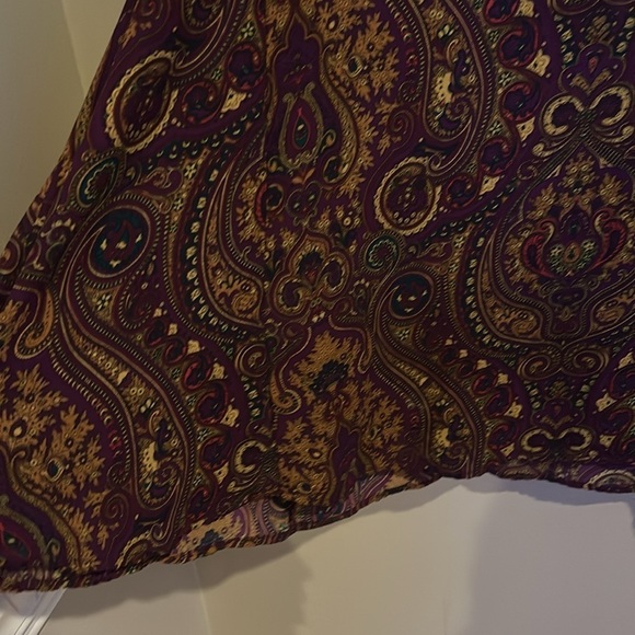 Show Me Your Mumu Junebug Purple Paisley Dress Size Small - Picture 5 of 8